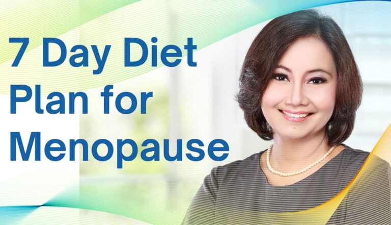 7 Day Diet Plan for Menopause